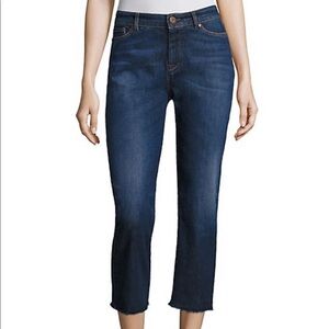 MAXMARA WEEKEND Palmas Fringe Crop Raw Hem SZ 6